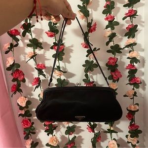 Vintage Prada Tessuto kisslock mini bag
